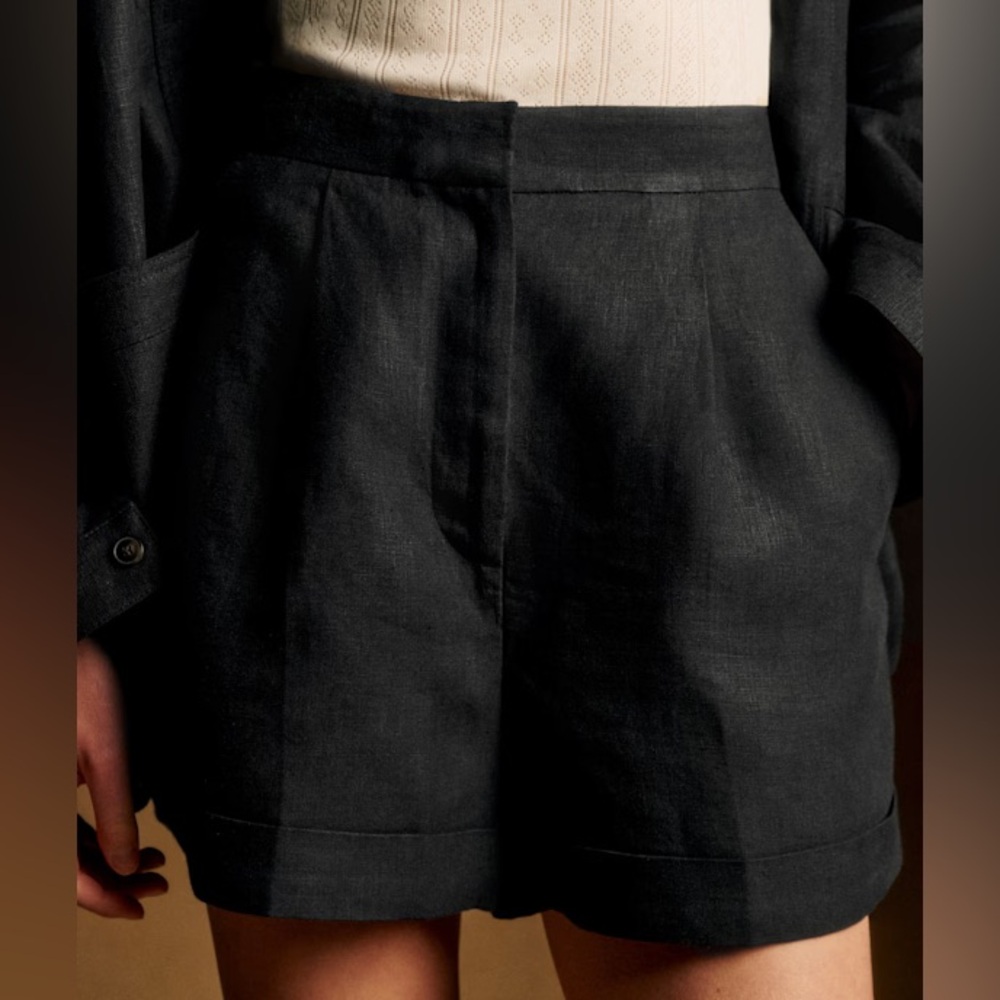 Sezane linen shorts